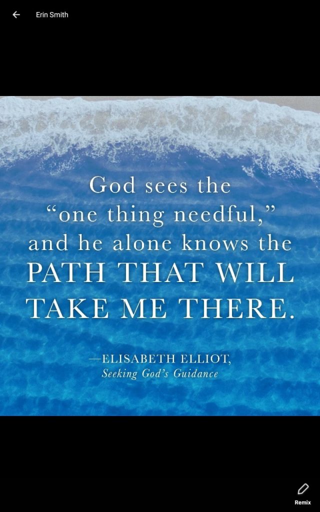 One Thing Needful Inspirational Christian Blogs